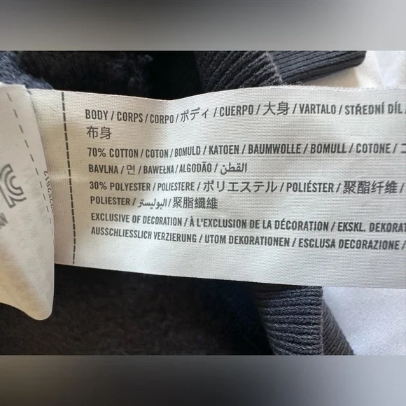 NWTs Men’s Size Large Hollister Boxy Fit Hoodie - Picture 4 of 4